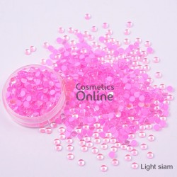 Strasuri din Cristale 100 bucati SC288 Light Siam cu Refexii Mermaid 2mm